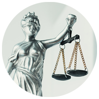 Statue Holding a Scale Symbolizing Integrity